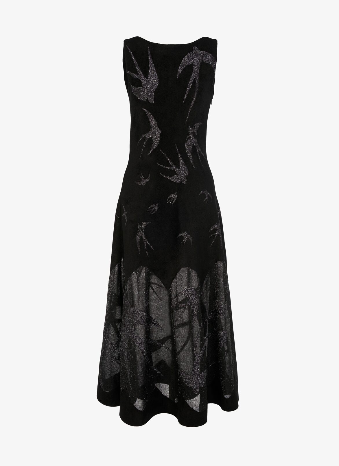 ALAÏA NEGRO/PLATEADO